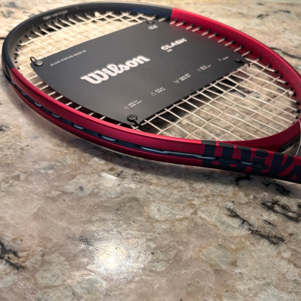 Wilson Youth Tennis Racket - Red/Black - Picture 5 of 10